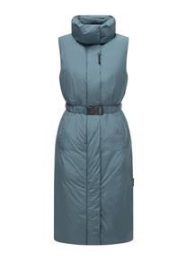 Navahoo Damen Longweste "Abendlied XIV", blau, modisch, Gr. L, Obermaterial: 100% Polyester (recycelt), Innenfutter: 100% Polyester (recycelt),