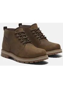 Schnürboots Timberland "BRITTON ROAD MID LACE UP WATERPROOF CHUKKA BOOT" Gr. 44, braun (rust full grain) Herren Schuhe Winterstiefel, Schnürstiefel, Winterschuhe, wasserdicht