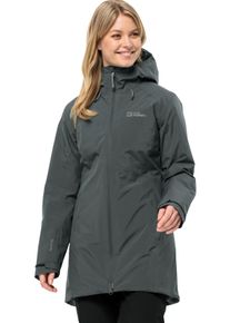 Jack Wolfskin Damen Funktionsmantel "HEIDELSTEIN INS JKT W", grün, sportlich, Gr. XS, Obermaterial: 100% Polyester, Mäntel, Atmungsaktiv &