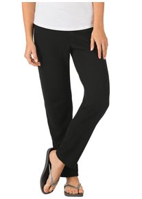 TRIGEMA Damen Fleecehose "TRIGEMA Leichte Fleece-Freizeithose", schwarz, Basic, Gr. S, 100% Polyester, Hosen