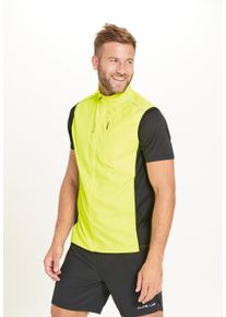 ELITE LAB Herren Funktionsweste "Shell X1 Elite", gelb, sportlich, Gr. XL, 100% Polyester, Westen, mit hochwertiger Lauf-Ausstattung (wind -und