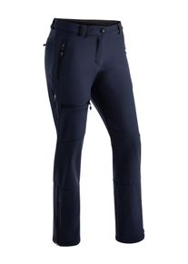 Maier Sports Damen Softshellhose "Adakit W", blau, Gr. 22, Vorderseite: 92% Polyester, 8% Elasthan / Rückseite: 100% Polyester, Hosen, Damen