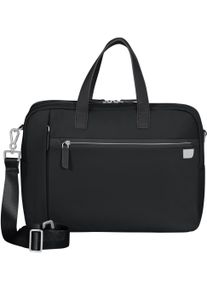 Samsonite Herren Laptoptasche "ECO WAVE", schwarz, Polypropylen, Taschen, Laptop-Case Laptop-Bag mit 15,6-Zoll Laptopfach