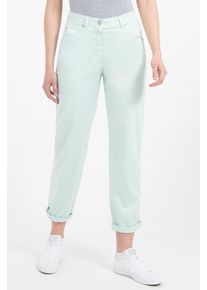 Recover Pants Damen Stoffhose "CARA", grün, Gr. 36, unifarben, 54% Lyocell;43% Baumwolle;3% Elasthan, Hosen, in lässiger Passform
