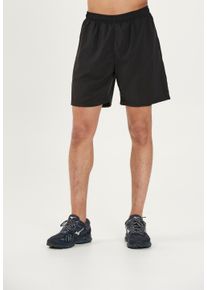 Endurance Herren Shorts "Vanclause 2 in 1", schwarz, sportlich, Gr. M, unifarben, 86% Polyester, 14% Elasthan, Hosen, mit eingenähter Tight