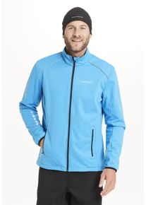 Endurance Herren Softshelljacke "Naval", blau, casual, Gr. S, unifarben, 100% Polyester, Jacken, mit wasser -und winddichter Funktion
