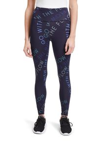 Betty Barclay Damen Leggings "Betty Barclay Leggings mit hohem Bund", blau, sportlich, Gr. XXL, Obermaterial: 92% Viskose, 8% Elasthan., Hosen, Form