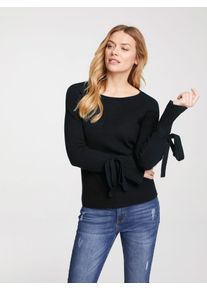 Heine Damen Strickpullover "Pullover", schwarz, Gr. 42, unifarben, 52% Viskose, 26% Polyester, 22% Polyamid, Pullover