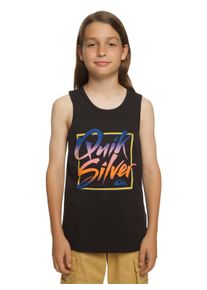 Quiksilver Kinder Tanktop "Summer Feel", schwarz, Gr. 14, 100% Baumwolle, Tops
