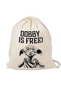 logoshirt Kulturbeutel "Turnbeutel Harry Potter - Dobby", weiß, Baumwolle, mehrfarbig, Taschen, mit coolem Harry Potter Print