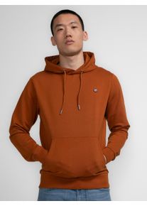 Herren Sweater, braun, casual, Gr. S, PETROL INDUSTRIES, Sweatware, Obermaterial: 95% Baumwolle, 5% Elasthan, Sweatshirts, mit Kängurutasche