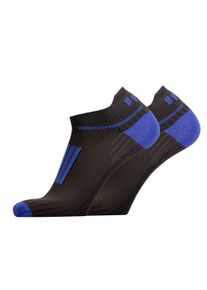 UphillSport Damen Füßlinge "FRONT LOW 2er Pack", Gr. 43, grau, 60% Polypropylen, 37% Polyamid, 3% Elasthan, unifarben, mehrfarbig, Socken, mit