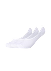 s.Oliver Damen Füßlinge "Füßlinge 6er Pack", Gr. 35, weiß, 75% Baumwolle 23% Polyester 2% Elasthan, meliert, Socken