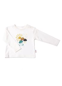 Liliput Jungen Langarmshirt, bunt, casual, Gr. 74, bedruckt, 100% Baumwolle, Shirts, mit süßem Front-Print