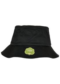 Flexfit Damen Trucker Cap "Flexfit Unisex Organic Cotton Bucket Hat", schwarz, casual, unifarben, 98% Baumwolle (Bio), 2% Elasthan, Caps