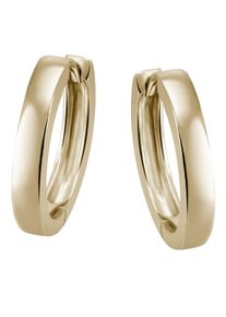 Firetti Damen Paar Creolen "Schmuck Geschenk Silber 925 Klappcreole glänzend", Silber 925 (Sterlingsilber), gold, Silber 925 (Sterlingsilber),