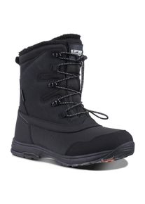 Icepeak Damen Winterboots "ALMONT MS", Gr. 37, schwarz, Synthetik, sportlich, Schuhe, Winterschuhe, Snowboots, Winterstiefel, wasserdicht, gefüttert