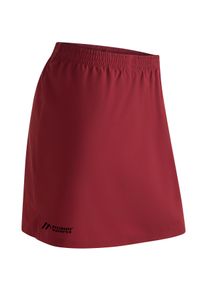 Maier Sports Damen Midirock "Rain Skirt 2.0", rot, Gr. 38, 100% Polyester (Recycelt), Röcke, Damen Regenrock, wasserabweisend atmungsaktiv, Rock in