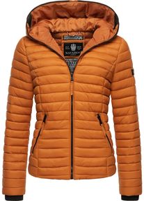 Navahoo Damen Steppjacke "Kimuk", braun, casual, Gr. S, Obermaterial: 100% Nylon, Futter: 100% Polyester, Wattierung: 100% Polyester, Ärmelfutter:
