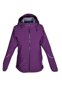 DEPROC Active Damen Softshelljacke "NIGEL PEAK Women", lila, sportlich, Gr. 42, 96% Polyester; 4% Elastan, Jacken, auch in Großen Größen erhältlich