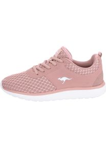 Kangaroos Damen Sneaker, Gr. 38, rosa, Synthetik, Textil, sportlich, Schuhe