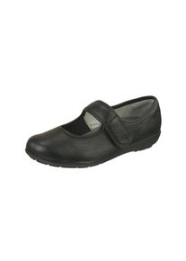 Natural Feet Damen Klettschuh "Susanne", Gr. 35, schwarz, Leder, casual, Schuhe, mit Memo-Latex-Fußbett