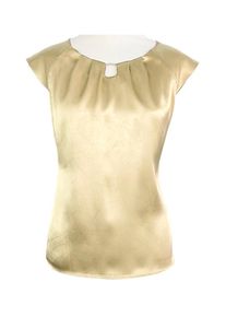 Damen Tanktop "HERMANN LANGE Collection Top Kate", beige, Gr. 52, HERMANN LANGE Collection, 100% Polyester, Tops