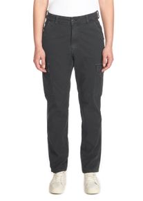 Herren Cargohose "CASTELLA", schwarz, casual, Gr. 31, Le Temps Des Cerises, 98% Baumwolle, 2% Elasthan, Hosen, mit geradem Schnitt