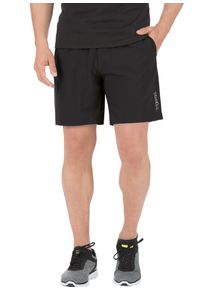 TRIGEMA Herren Jerseyhose "TRIGEMA Sport-Shorts mit Innenslip aus Netz", schwarz, sportlich, Gr. XS, 74% Nylon, 26% Elastan, Hosen