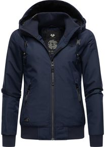 Ragwear Damen Winterjacke "Nuggie Melange", blau, modisch, Gr. M, Obermaterial: 100% Polyester, Innenfutter: 100% Polyester, Wattierung: 100%
