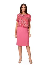 Damen Chiffonkleid "HERMANN LANGE Collection Chiffonkleid Jasmin", bunt, Gr. 40, HERMANN LANGE Collection, 100% Polyester, Kleider