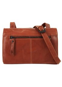 XZONE X-ZONE Damen Umhängetasche, braun, Leder, vintage, Taschen, echt Leder