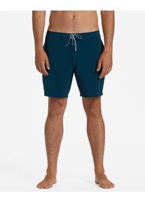 Billabong Herren Boardshorts "All Day Ciclo Lo Tide", blau, Gr. 33, 50% Polyester, 40% Polyester, 10% Elasthan, Hosen