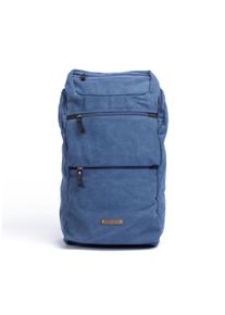 MARGELISCH Laptoprucksack "Rashmi 1", blau, Canvas, Baumwolle, casual, Rucksäcke, BSCI zertifizierter Produktion