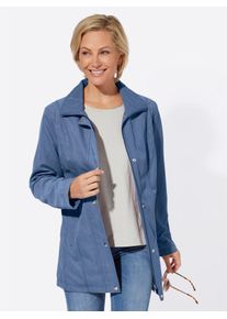 Classic Basics Damen Funktionsjacke, blau, Gr. 42, unifarben, 85% Polyester, 15% Polyamid, Jacken