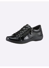 Remonte Damen Schnürschuh, Gr. 41, schwarz, Synthetik, sportlich, Schuhe