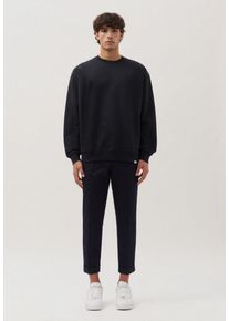 Herren Sweatshirt "Studio", blau, Gr. S, STUDIO SEIDENSTICKER, unifarben, 100% Baumwolle, Sweatshirts, Rundhals Uni