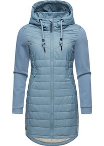 Ragwear Damen Steppmantel "Lucinda Long", blau, sportlich, Gr. XXXL, Obermaterial: 100% Polyester, Obermaterial Ärmel: 100% Baumwolle, Futter: 100%