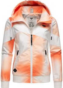 Ragwear Damen Funktionsjacke "Nuggie Block Ombre Intl.", orange, modisch, Gr. L, Obermaterial: 100% Polyester; Innenfutter: 100% Polyester, Jacken,
