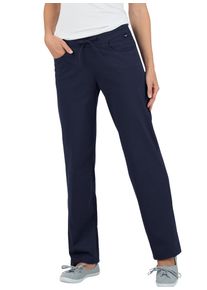 TRIGEMA Damen Jerseyhose "TRIGEMA Hüfthose DELUXE Baumwolle", blau, Basic, Gr. XXL, 100% Baumwolle, Hosen