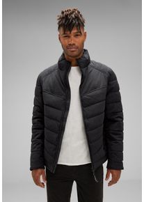 Street One MEN Herren Winterjacke, schwarz, casual, Gr. XXL, unifarben, Stoff, Obermaterial: 88% Nylon, 12% Elasthan, Futter: 100% Polyester,