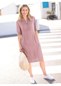 Inspirationen Damen Tunikakleid "Kleid", lila, Gr. 40, unifarben, 100% Viskose, Kleider