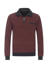 Casamoda Herren Sweatshirt "Casamoda Sweattroyer uni", orange, Gr. M, 100% Baumwolle, Sweatshirts
