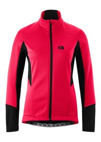 Gonso Damen Fahrradjacke "FURIANI", pink, Gr. 34, 100% Polyester, Jacken, Damen Softshell-Jacke, Windjacke atmungsaktiv und wasserabweisend