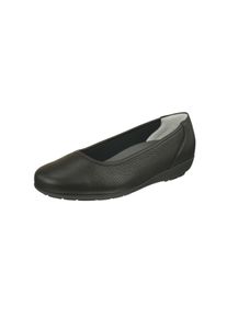 Natural Feet Damen Ballerina "Johanna", Gr. 40, schwarz, Leder, elegant, Schuhe, mit Komfortweite