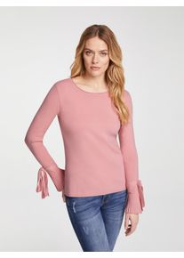 Heine Damen Strickpullover "Pullover", rosa, Gr. 38, unifarben, 52% Viskose, 26% Polyester, 22% Polyamid, Pullover