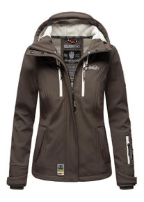 Marikoo Damen Softshelljacke "Kleine Zicke", grau, Gr. S, Obermaterial: 98% Polyester, 2% Elasthan, Innenmaterial: 100% Polyester, Jacken, sportliche