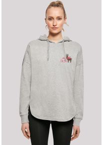 F4NT4STIC Damen Sweatshirt "Christmas Deer", grau, casual, Gr. M, Obermaterial: 100% Baumwolle, Sweatshirts, Premium Qualität, Rock-Musik, Band