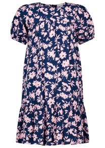 SALT & PEPPER SALT AND PEPPER Mädchen Jerseykleid, bunt, casual, Gr. 134, 100% Viskose, Kleider, mit Blumen-Allover-Druck