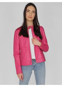 Maze Damen Lederjacke "42021104", pink, Gr. XS, Obermaterial: 100% Lammleder / Innenfutter: 100% Baumwolle / Ärmelfutter: 100% Polyester, Jacken